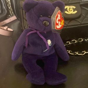 Vintage original 1997 princess diana beanie babie with tag qualifications